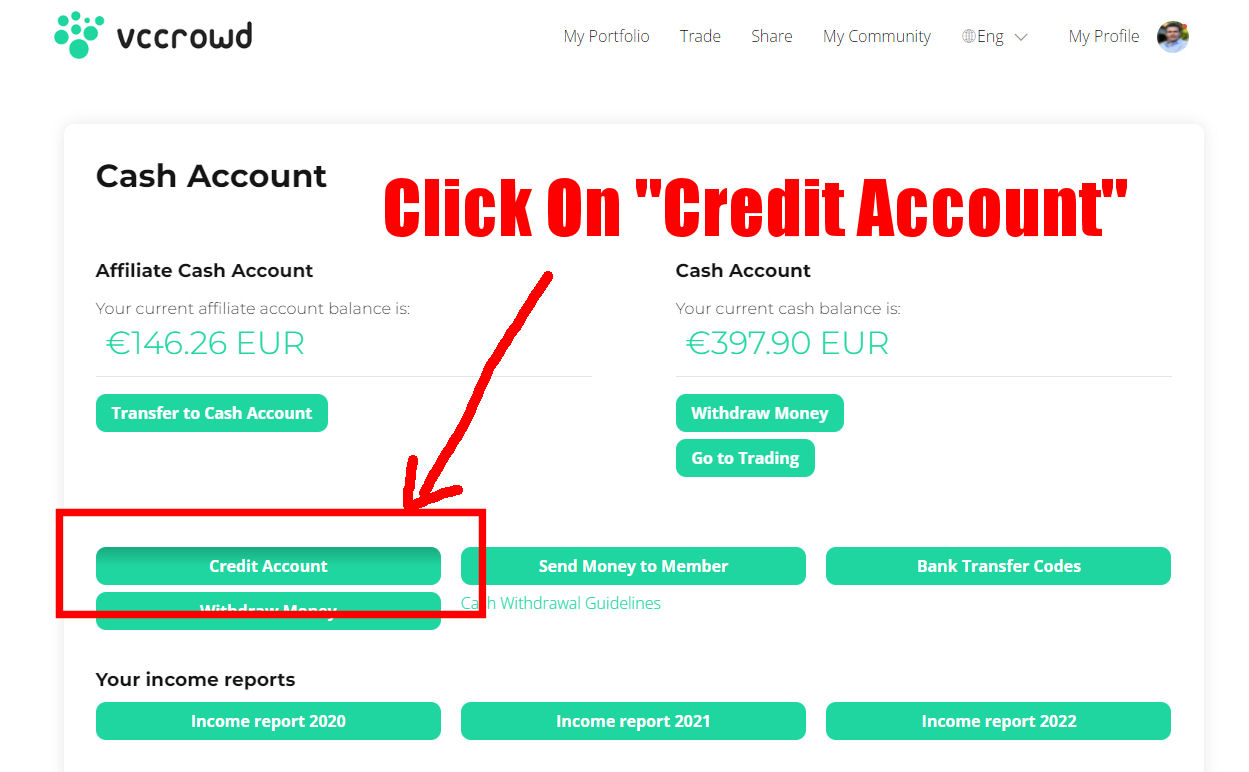 credit account